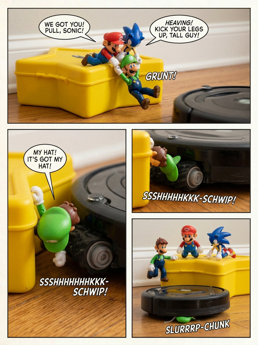 Clean Sweep Panic: The Comic (page 3 of 4)