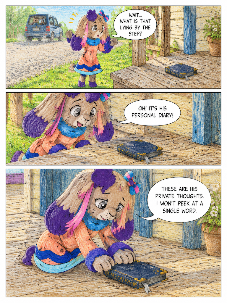 A Keepsake Until Next Time part 5 (page 3 of 4)