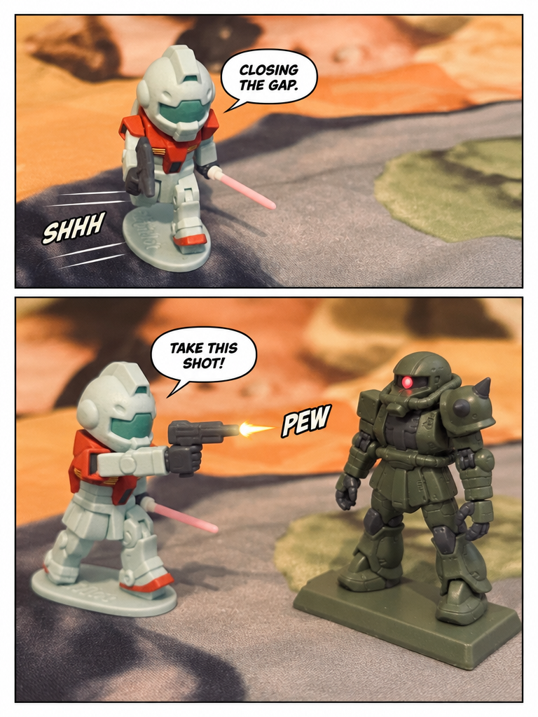 Duel on the Printed Mat (page 2 of 4)