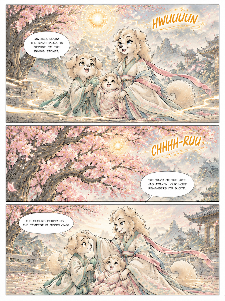 Sanctuary of the Blossom Dawn (page 2 of 4)