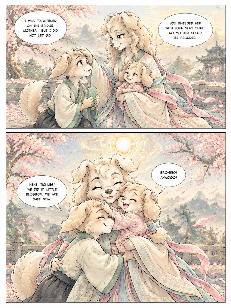 Sanctuary of the Blossom Dawn (page 3 of 4)