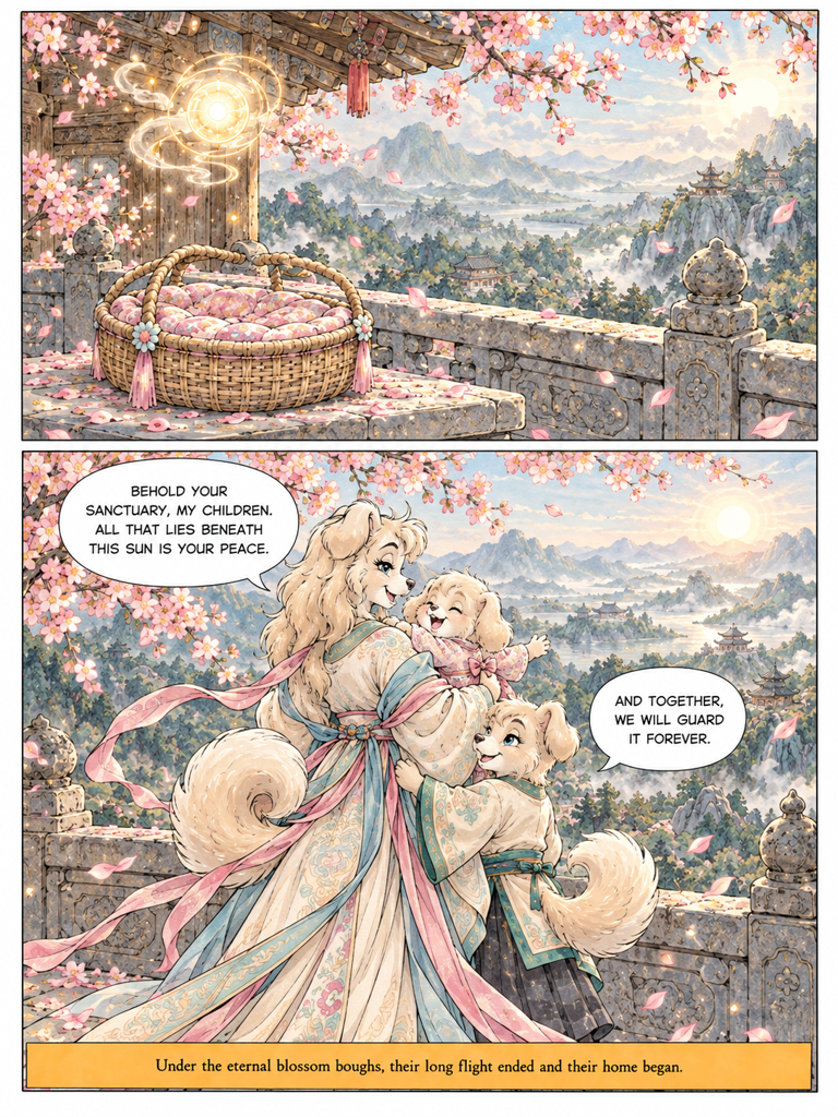 Sanctuary of the Blossom Dawn (page 4 of 4)