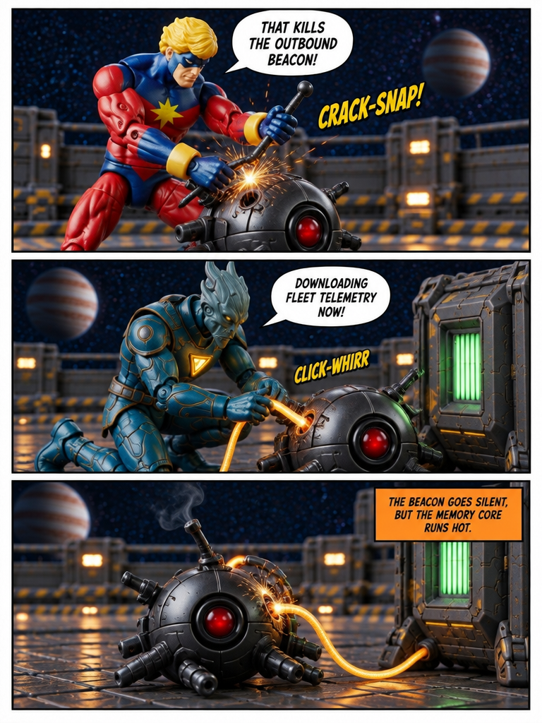 Captain Marvel  - Signal Breach - Comic Story - part 6 (page 2 of 4)