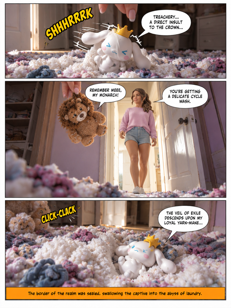 Abduction of the Lion Plush (page 3 of 4)
