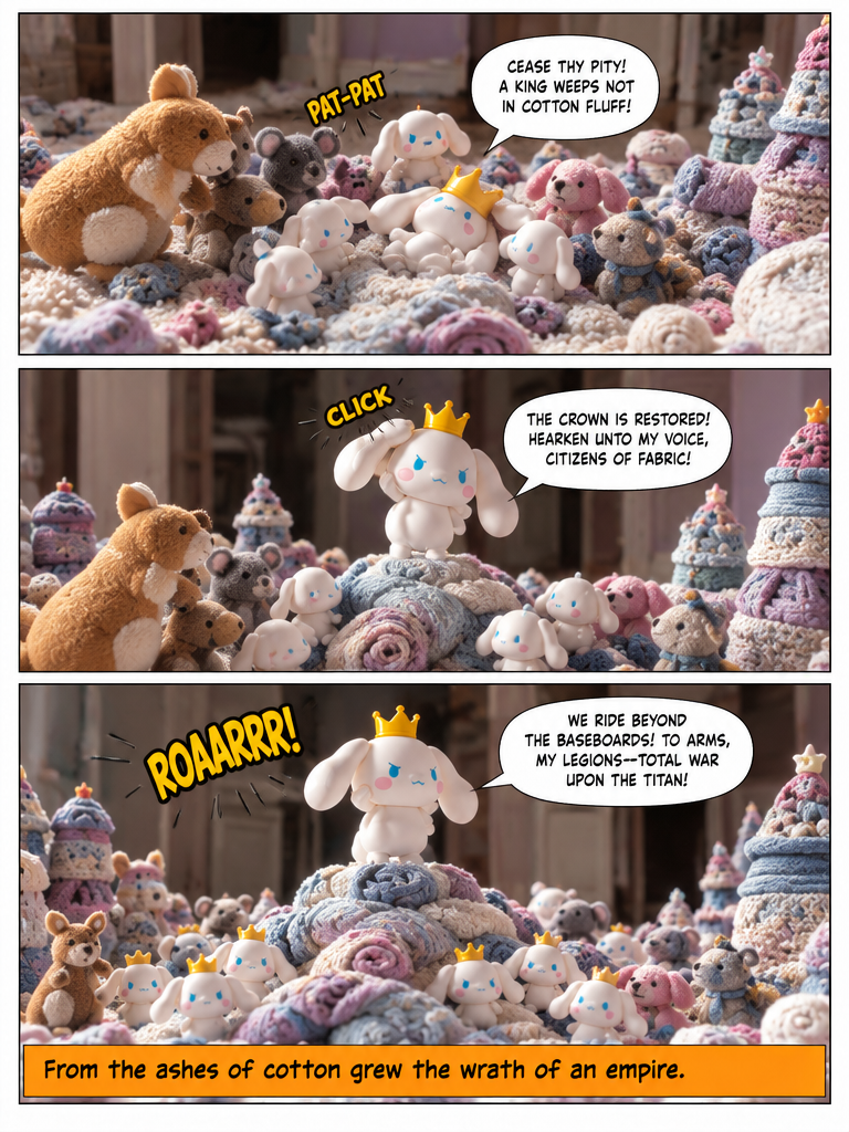 Abduction of the Lion Plush (page 4 of 4)