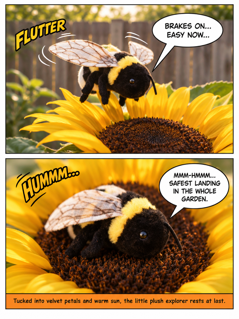 The Little Plush Bee Takes Flight (page 4 of 4)