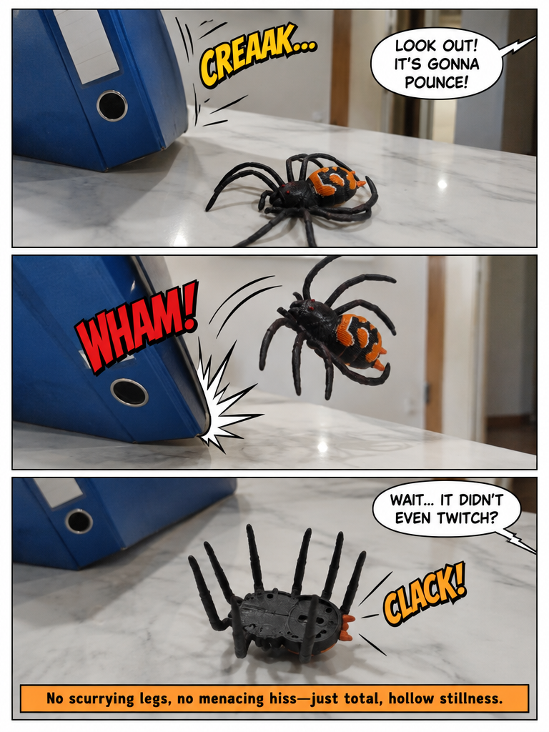 False Alarm at the Desk (page 2 of 4)