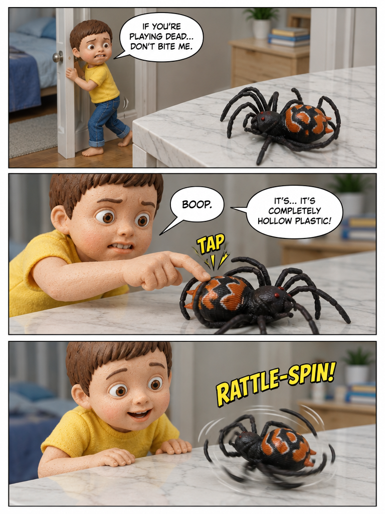 False Alarm at the Desk (page 3 of 4)