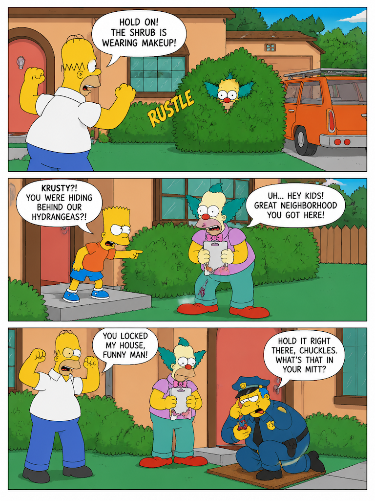 The Krusty Lock Caper (page 2 of 4)