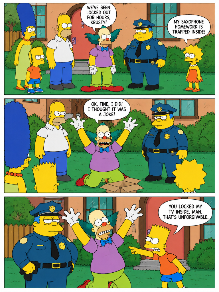 The Krusty Lock Caper (page 3 of 4)