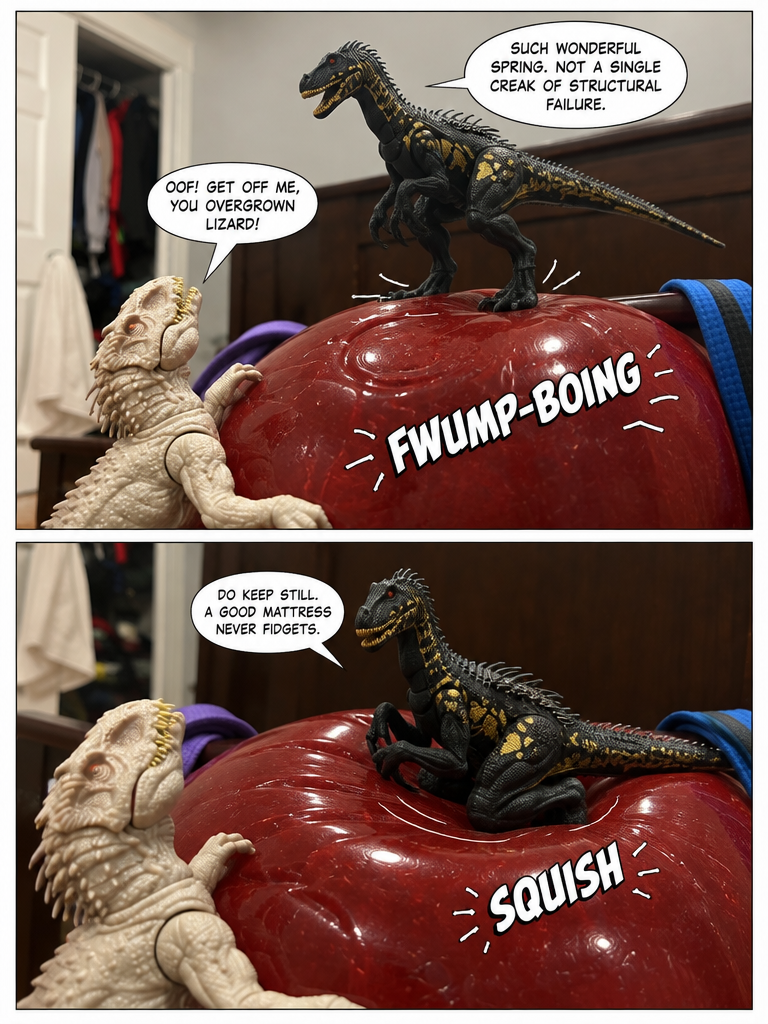 A Bed Fit for an Indoraptor (page 3 of 4)