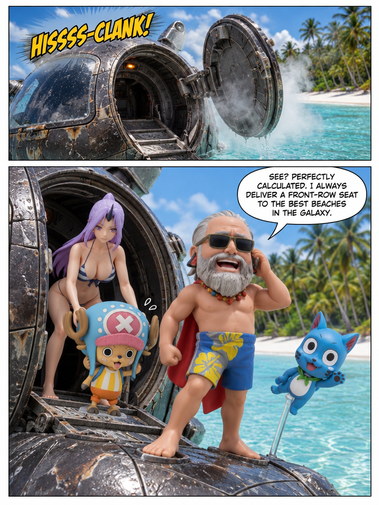 One piece Crash Landing in Paradise (page 3 of 4)