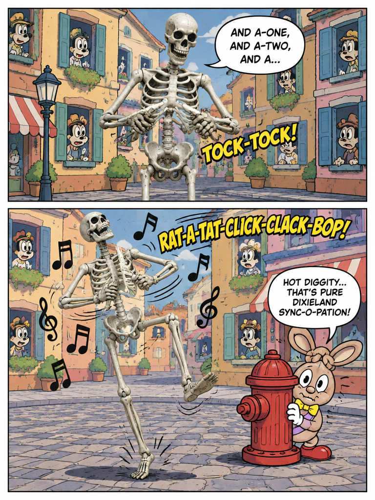 Mr. Bone's Big Toontown March (page 3 of 4)