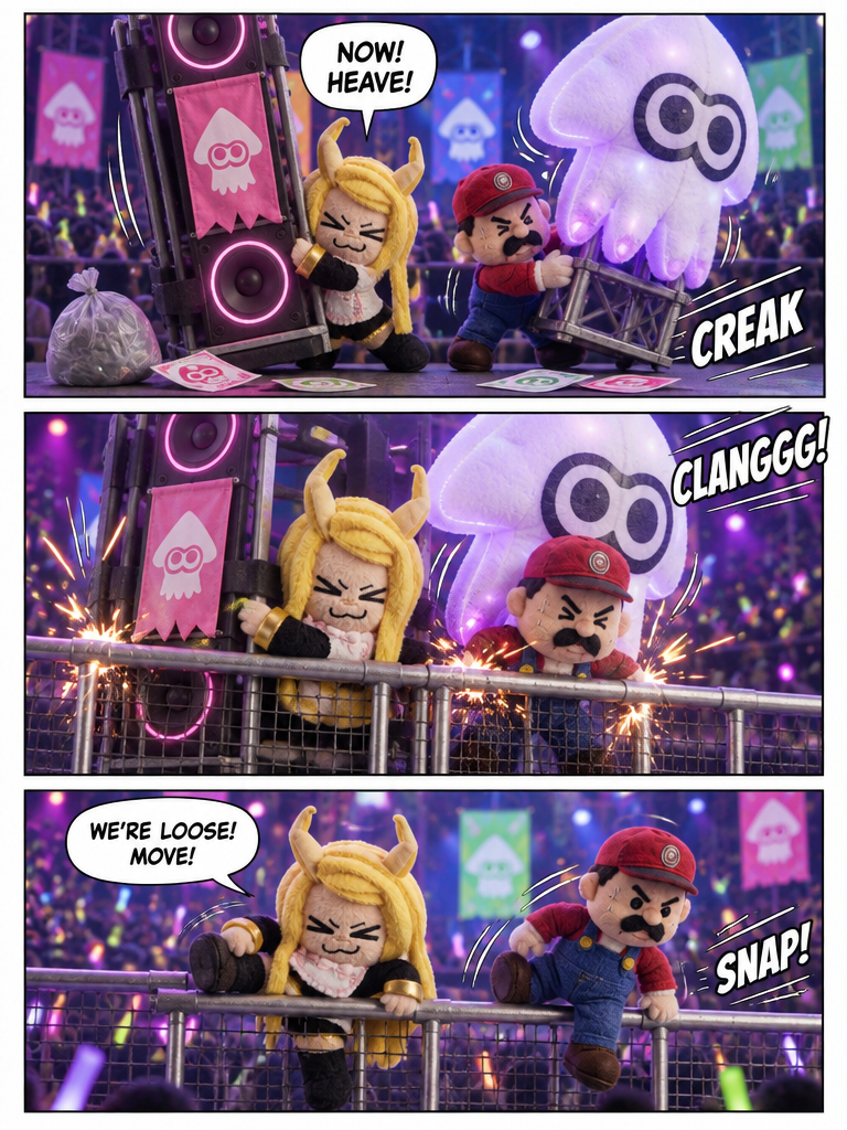 Escape from the Arena Rafters (page 2 of 4)