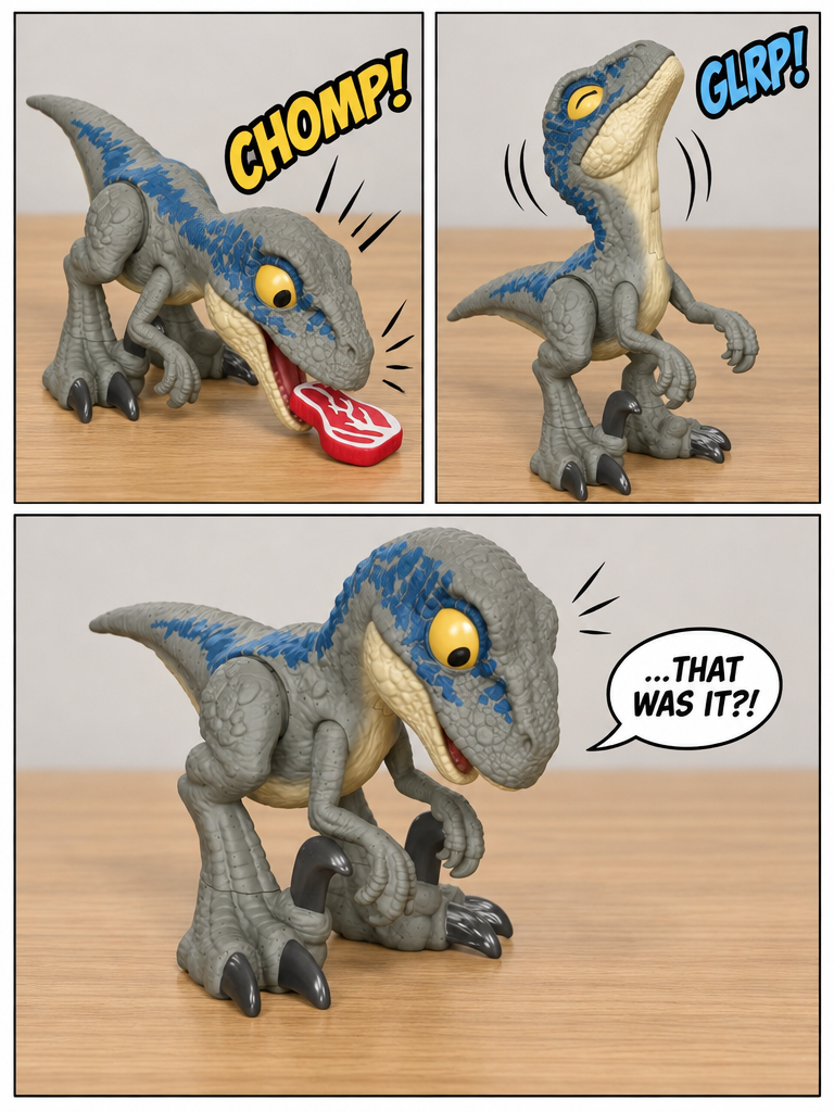 Hungry Raptor Demands More (page 2 of 4)