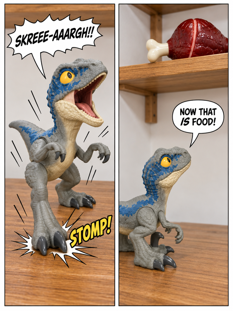 Hungry Raptor Demands More (page 3 of 4)