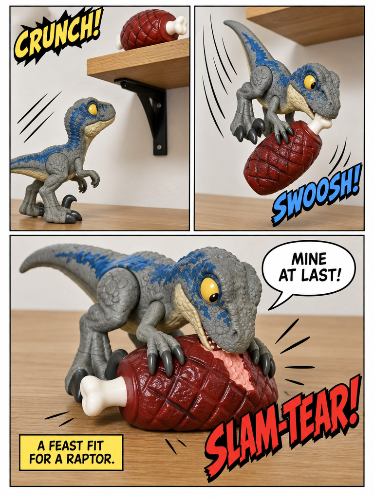 Hungry Raptor Demands More (page 4 of 4)