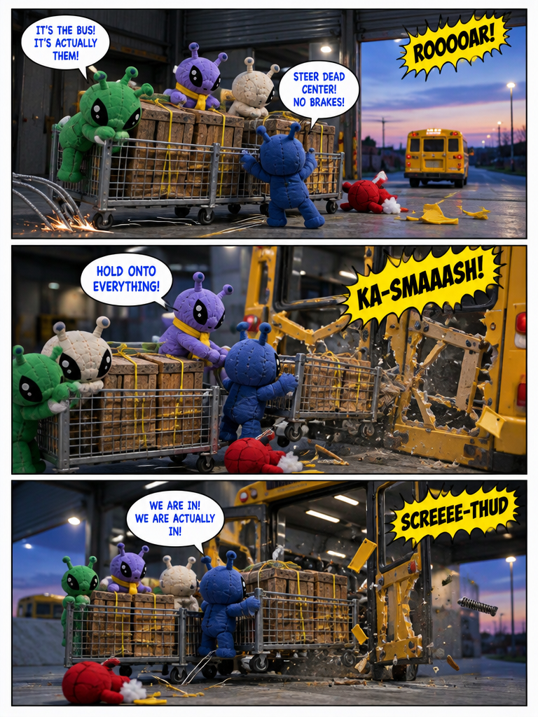 Crash into the Yellow Bus (page 3 of 4)