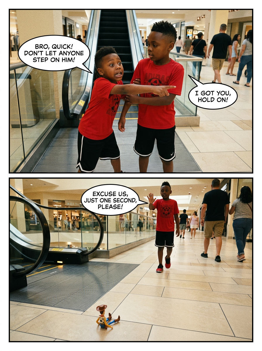 Julian's Mall Adventure (page 2 of 4)