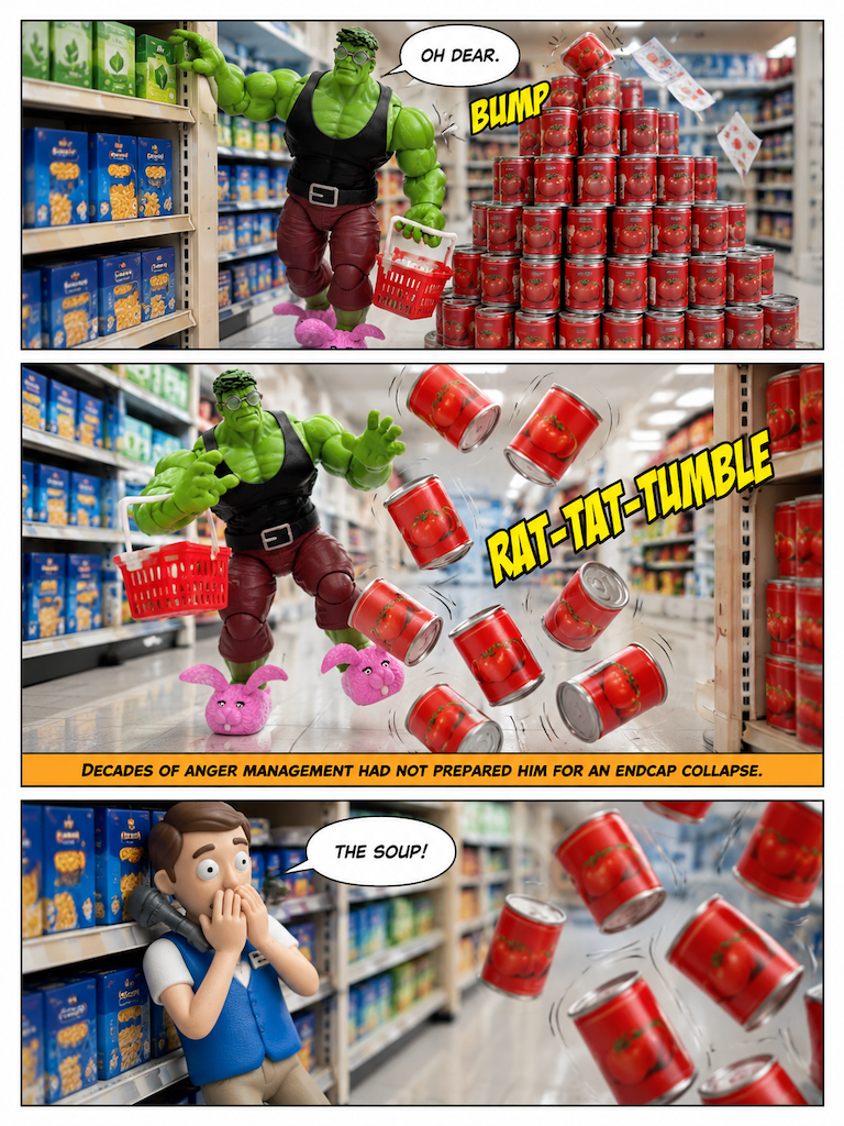 Hulk A Gentle Giant in Aisle Four (page 2 of 4)