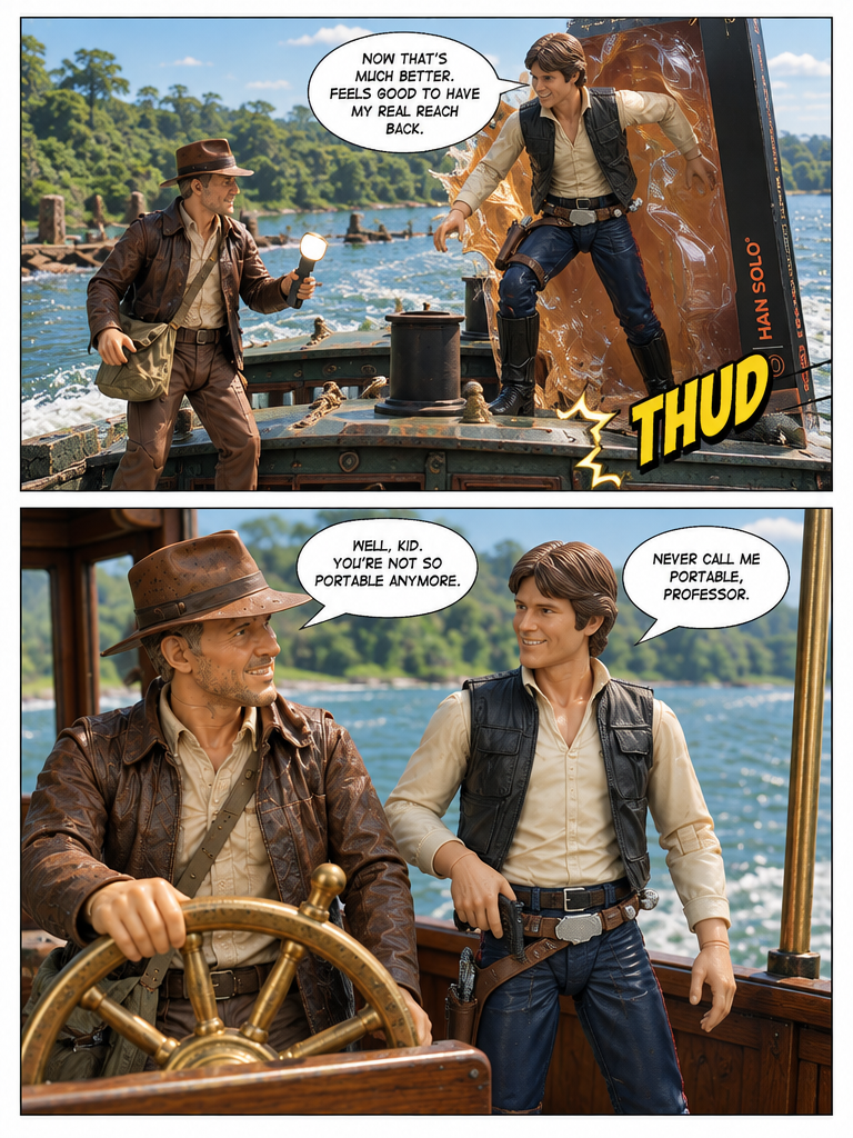 🤠 Indy-Han   A Familiar Resemblance 💬 Comic Story part 6 (end) (page 2 of 8)