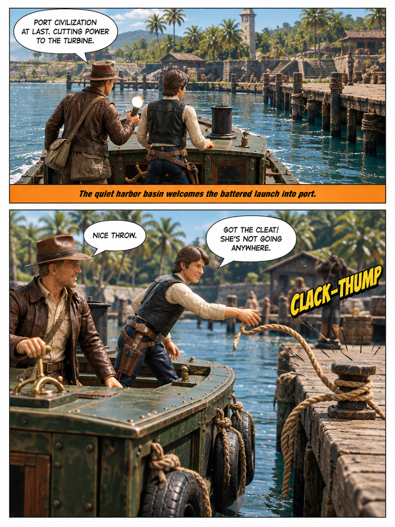 🤠 Indy-Han   A Familiar Resemblance 💬 Comic Story part 6 (end) (page 3 of 8)