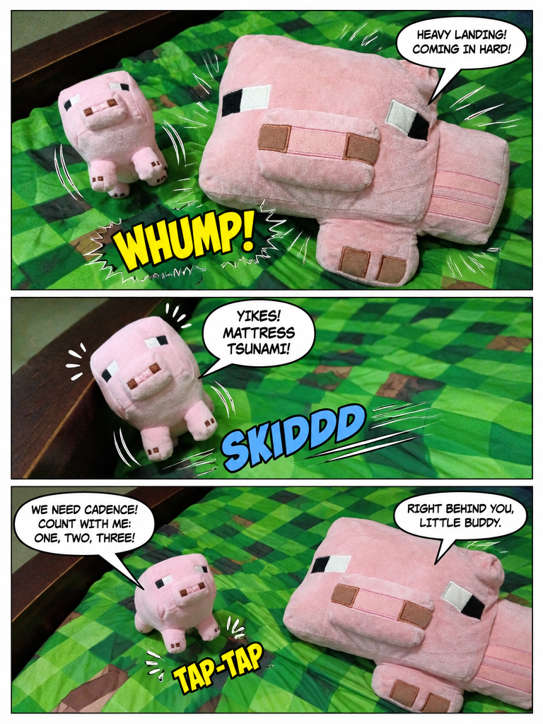 Bouncing Pigs on the Bed (page 2 of 4)