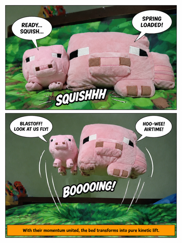Bouncing Pigs on the Bed (page 3 of 4)