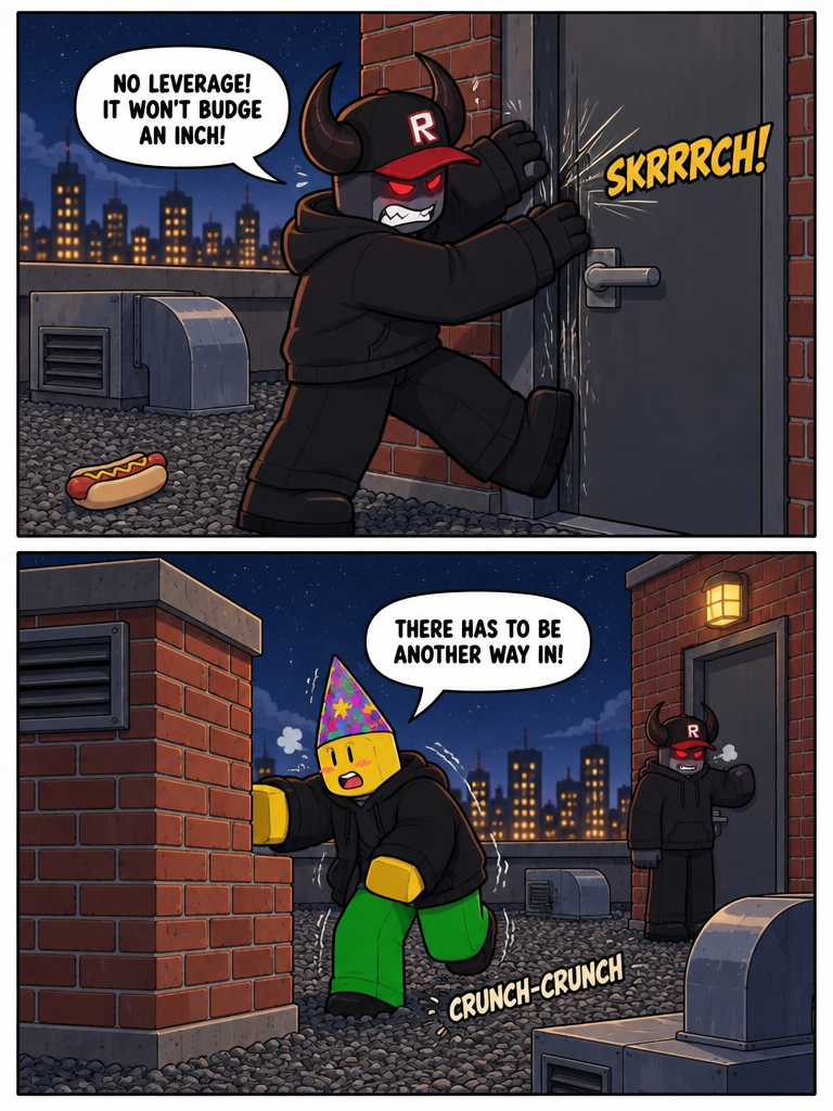 Locked Out on the Rooftop (page 2 of 4)