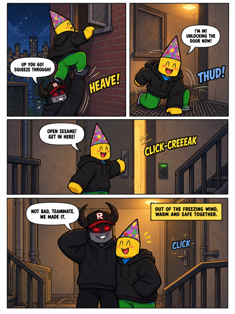 Locked Out on the Rooftop (page 4 of 4)