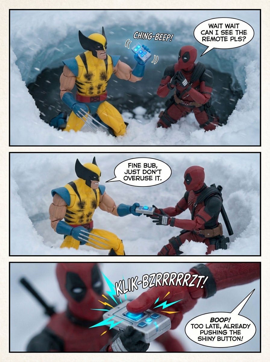 DEADPOOL AND WOLVERINE LOST (page 2 of 4)