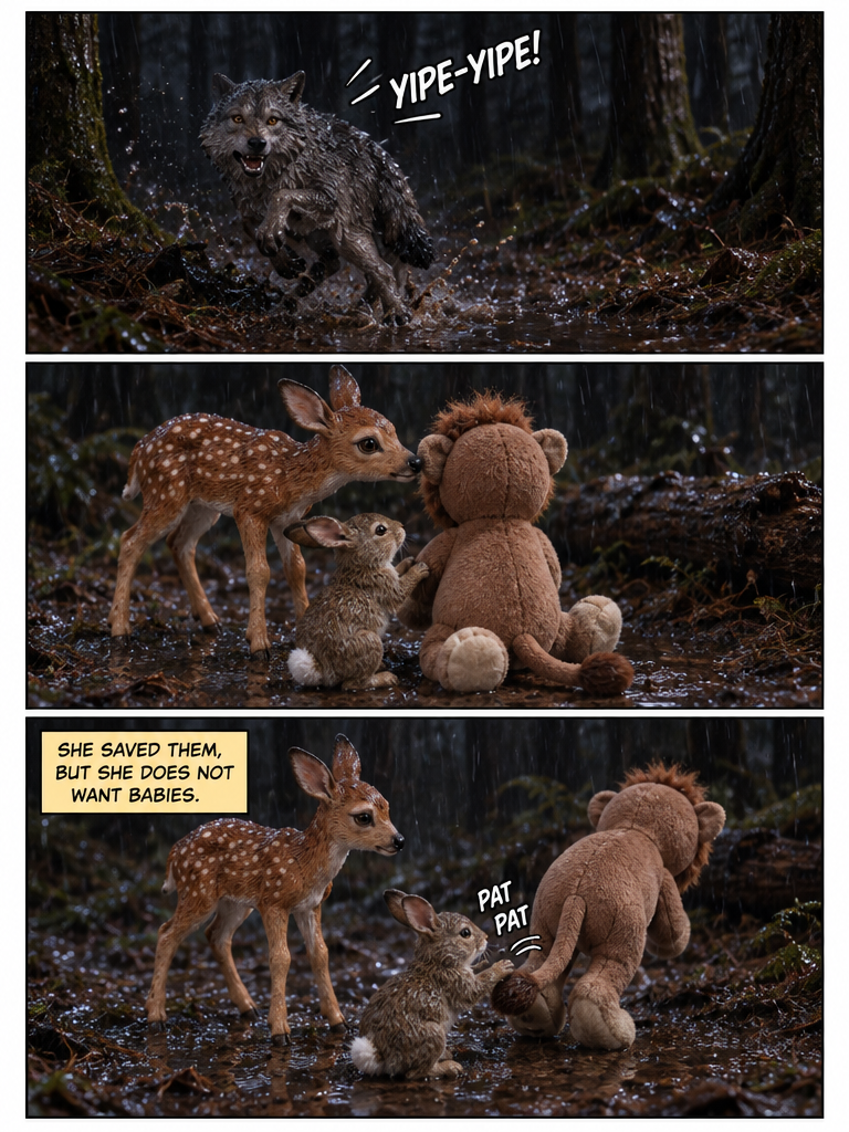 A Plush Lion in the Rain (page 3 of 4)