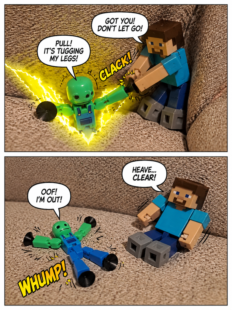 Noclip Behind the Cushion (page 3 of 4)