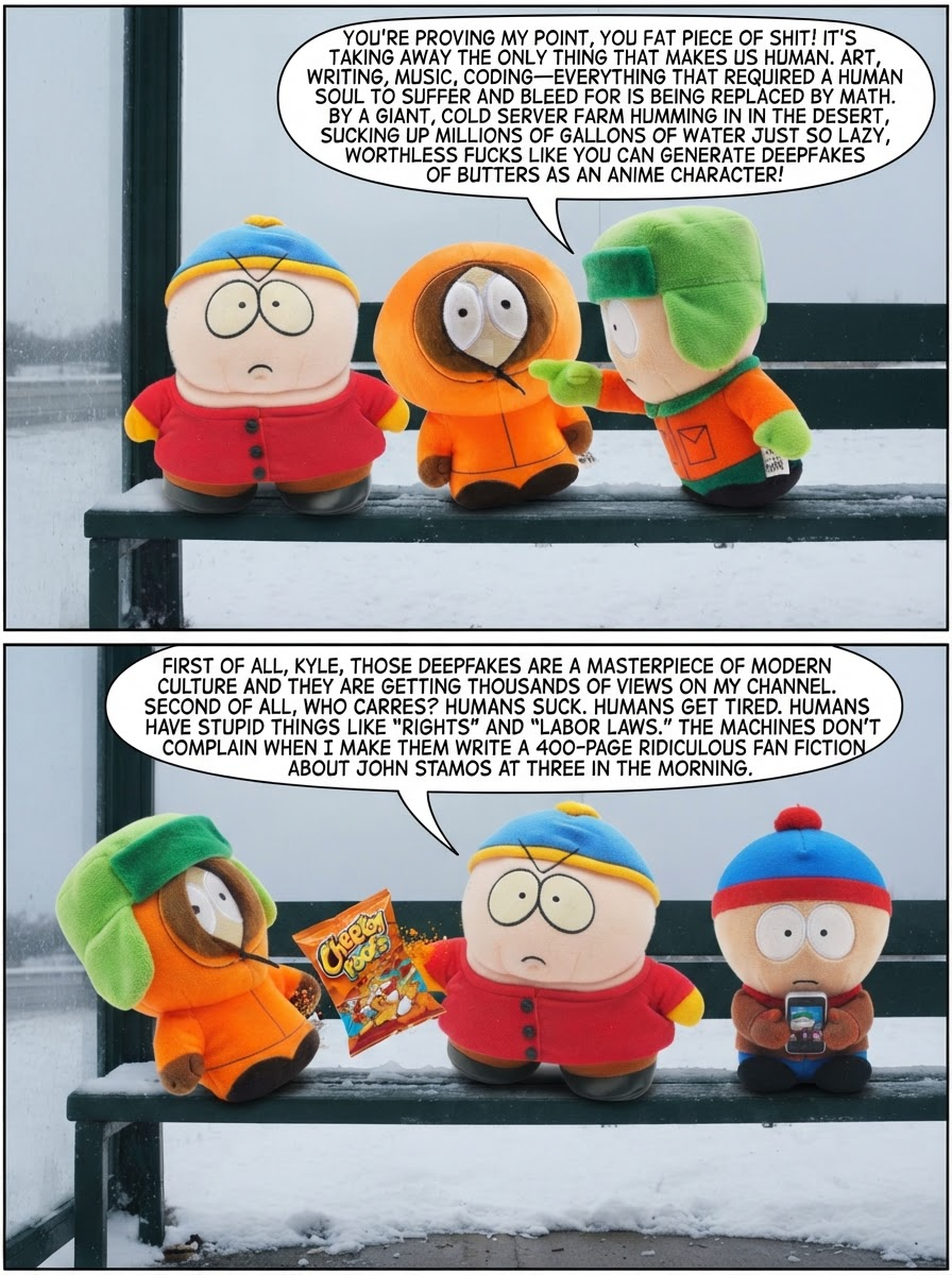 Digital Tapeworm at the Bus Stop (page 5 of 8)