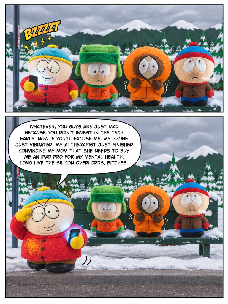 Digital Tapeworm at the Bus Stop (page 8 of 8)