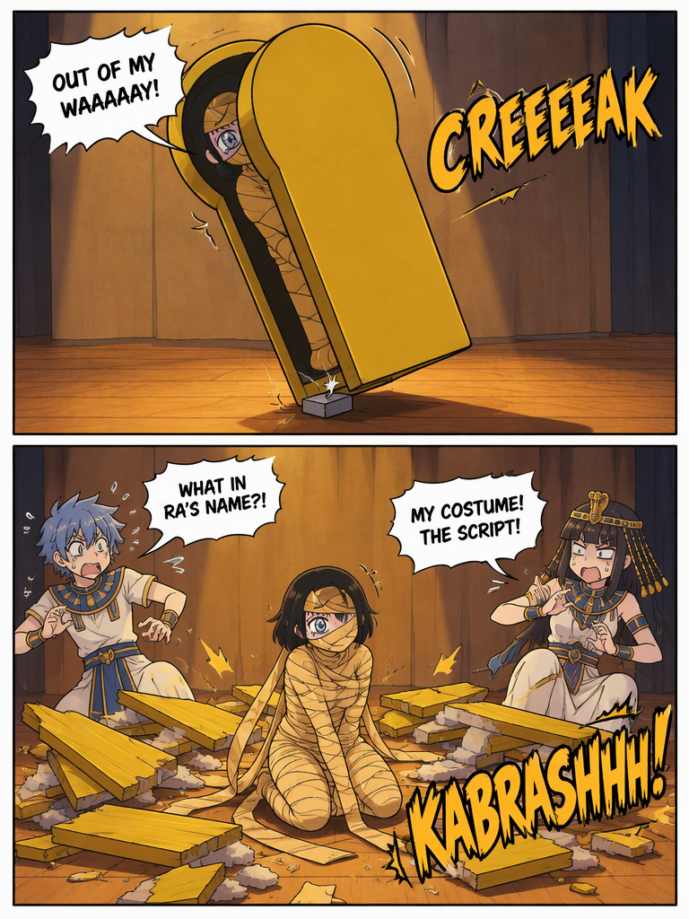 Volunteered as the Mummy (page 3 of 4)