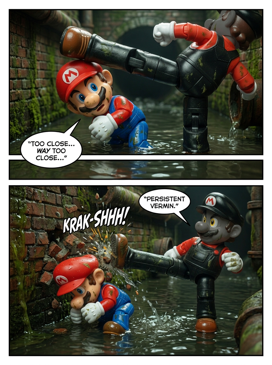 mario vs oiram : the battle continues... (page 3 of 4)