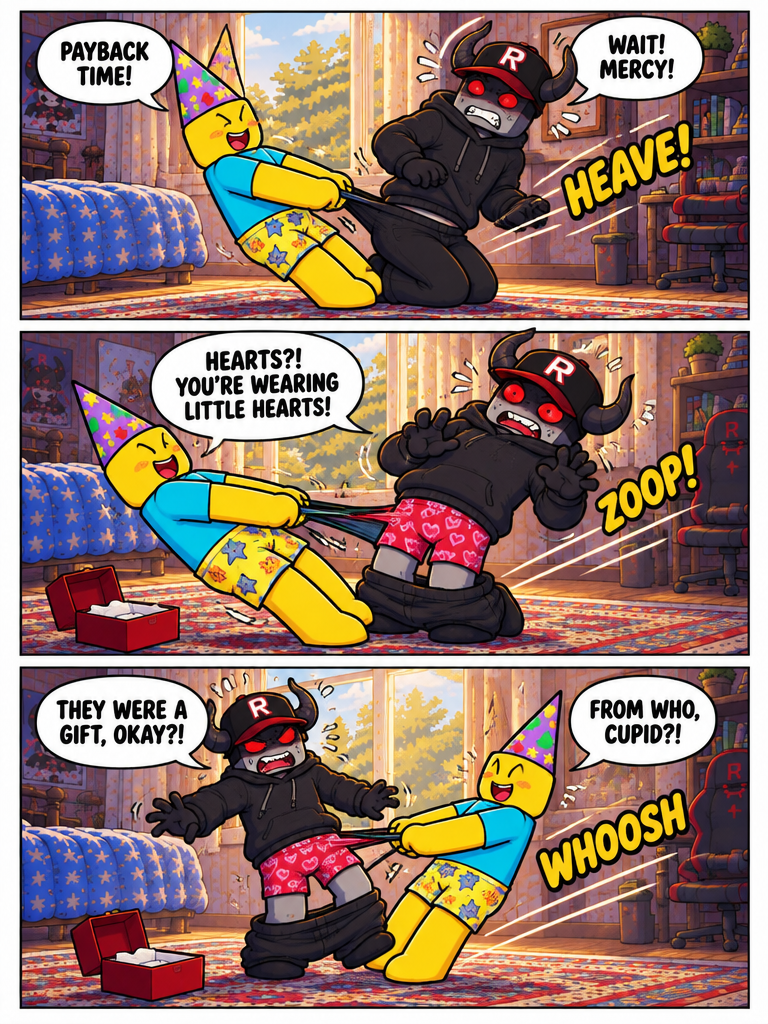 A Slapstick Prank War (page 3 of 4)