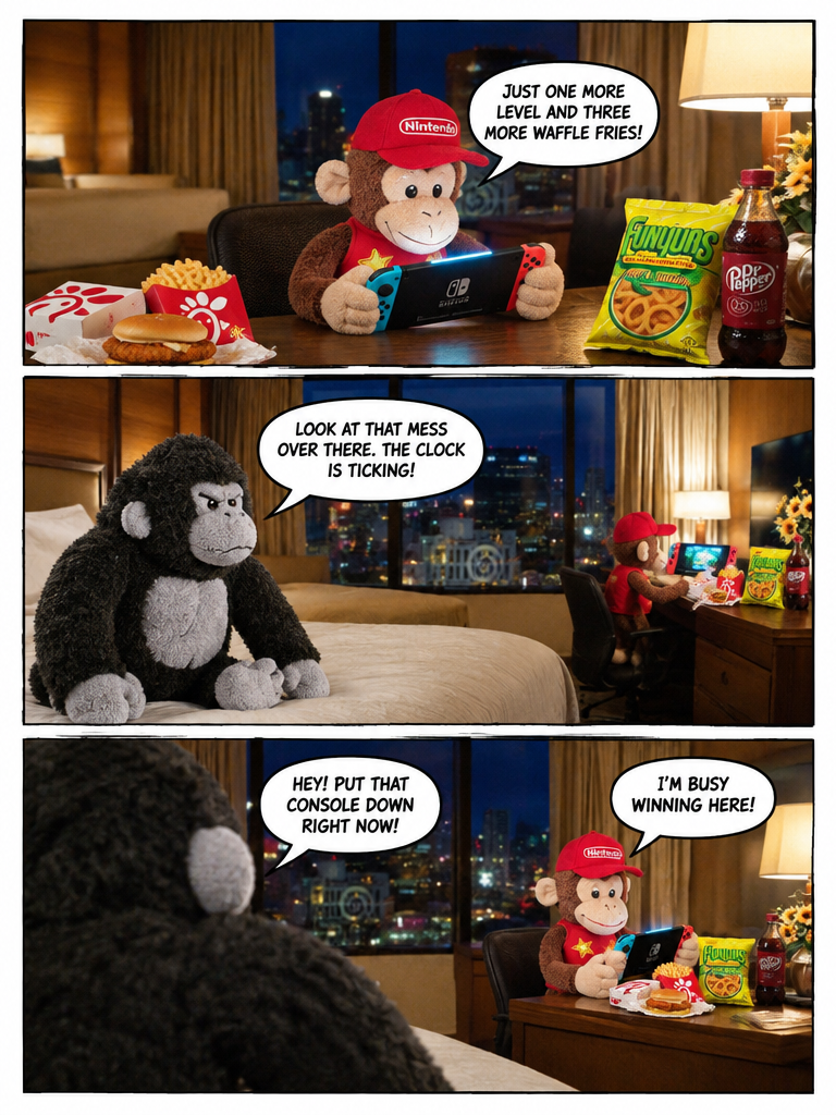 Diddy Kong Been Refused To Go Bed (page 2 of 8)