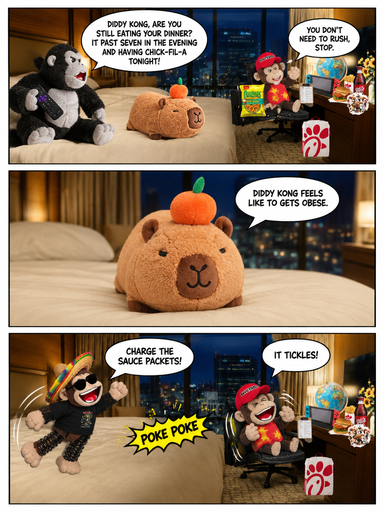 Diddy Kong Been Refused To Go Bed (page 3 of 8)