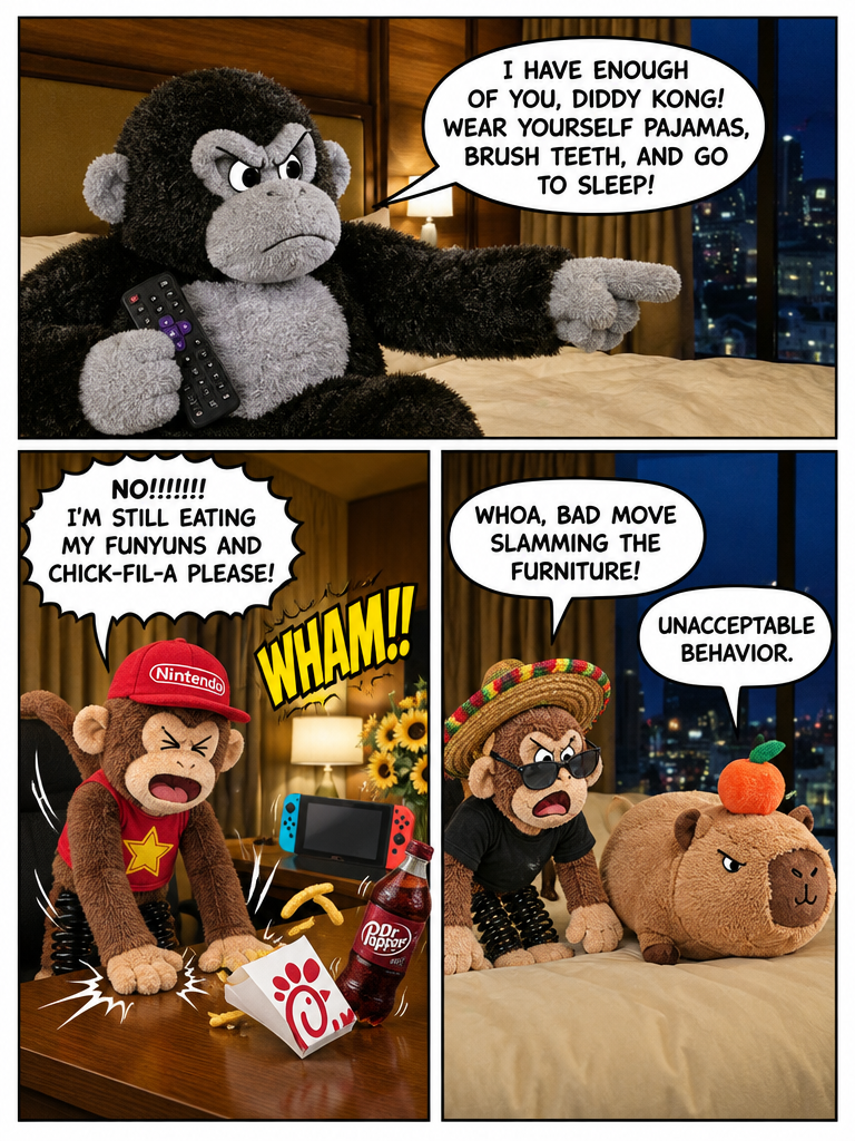Diddy Kong Been Refused To Go Bed (page 5 of 8)