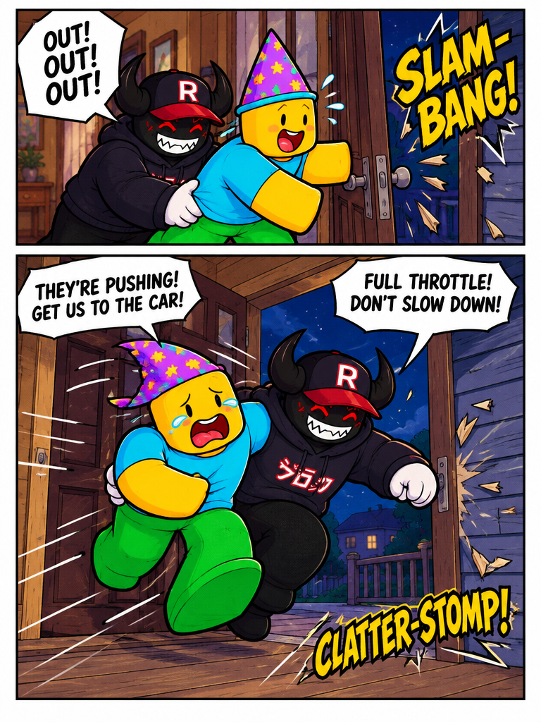 Triple Arrival Rush (page 3 of 4)