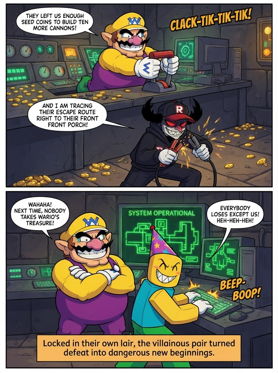 the awakening of the cash burglars (page 4 of 4)
