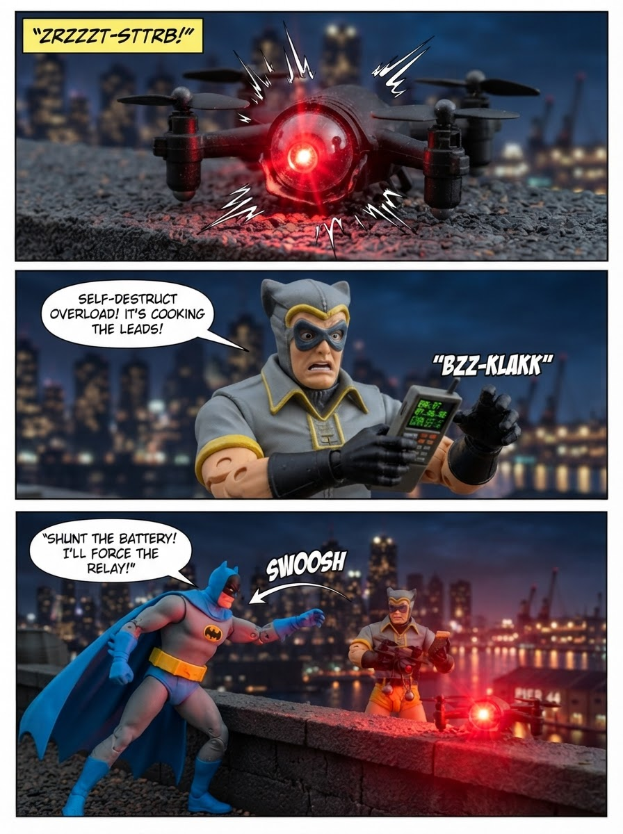 Batman vs Nite Owl - Turn the Trap 💬Comic Story ;part5 (page 3 of 4)
