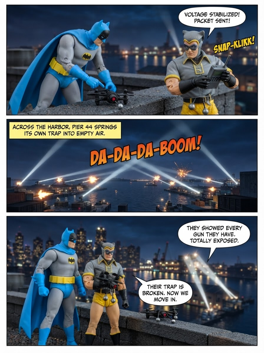 Batman vs Nite Owl - Turn the Trap 💬Comic Story ;part5 (page 4 of 4)