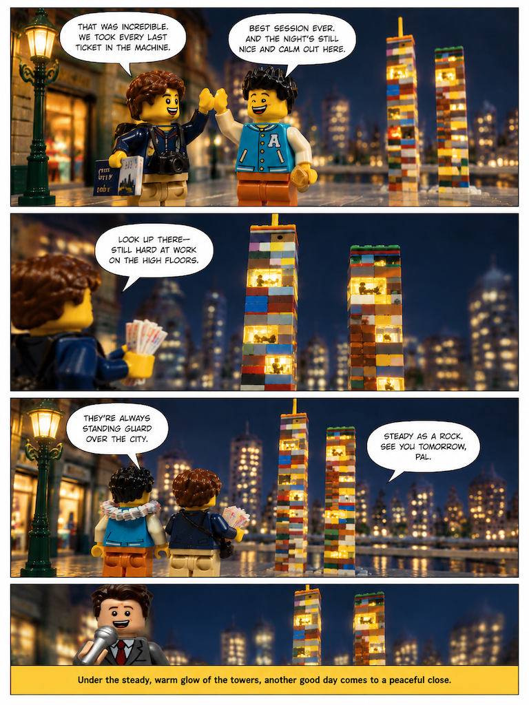 Stars and Stripes Over the Plaza (page 2 of 4)