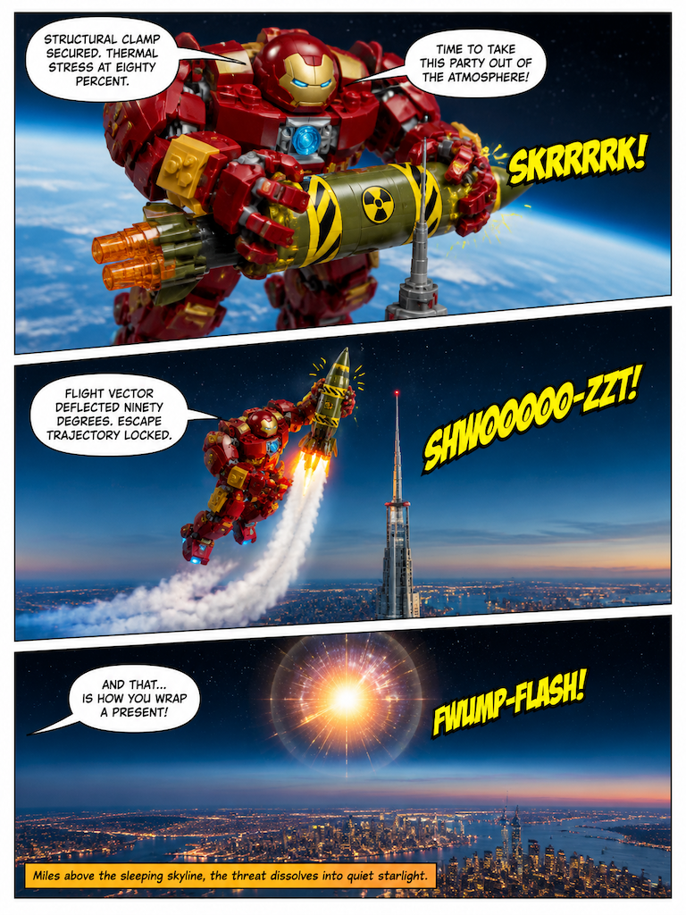 Shift Change over Manhattan (page 3 of 4)