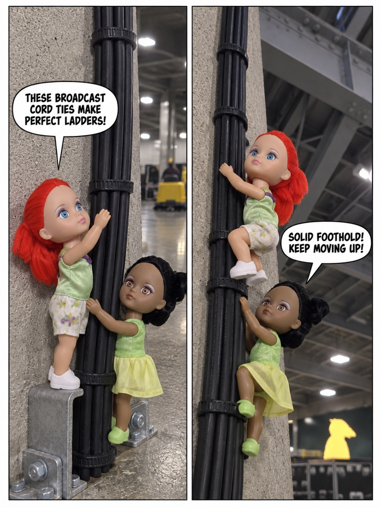 Ascent into the Arena Rafters (page 2 of 4)