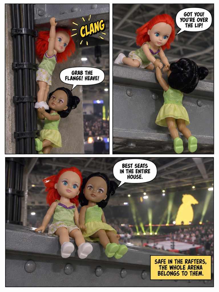Ascent into the Arena Rafters (page 4 of 4)