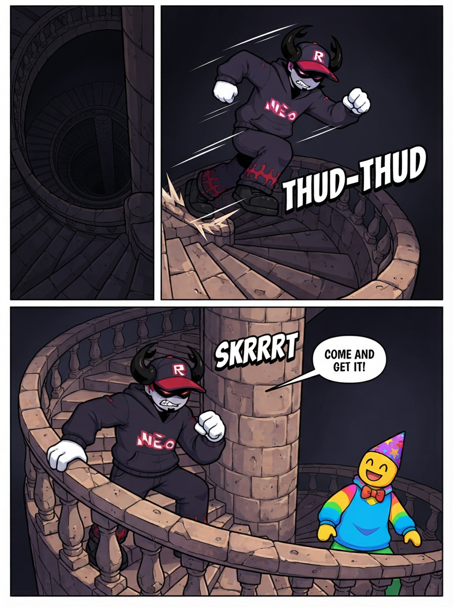 Descent to Floor Seven (page 2 of 4)